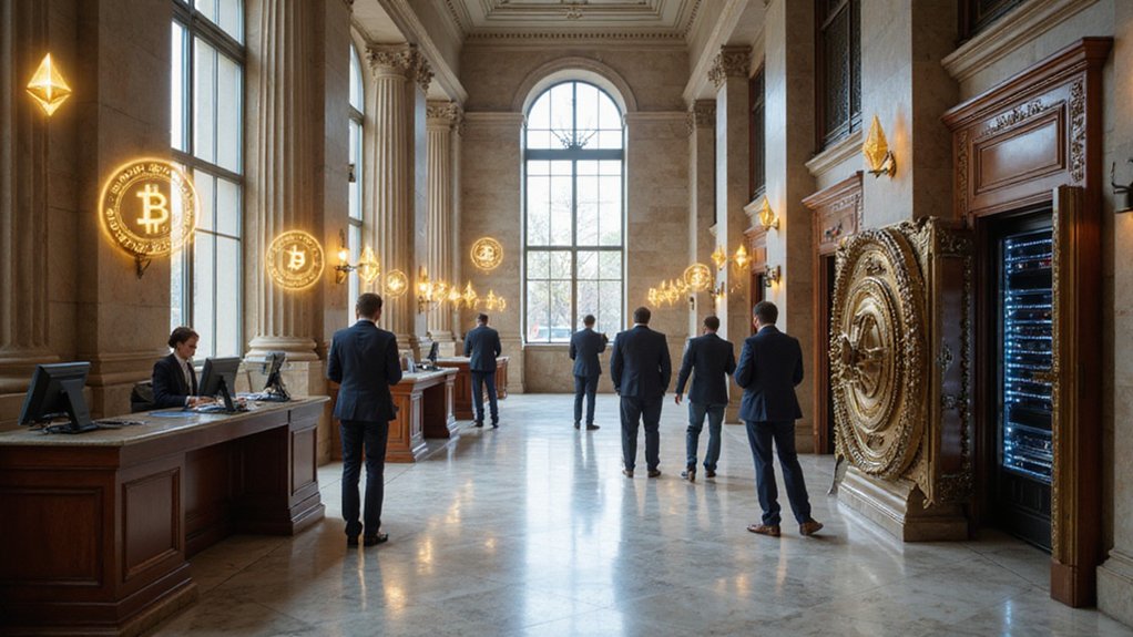 traditional banks embrace crypto